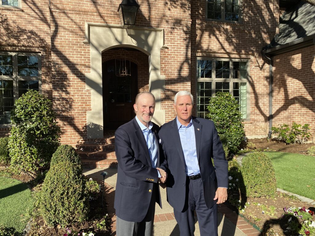 FFG Global Chairman Hon. Gregory Slayton and Former VP Mike Pence